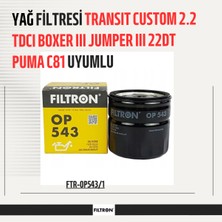 Filtron Yağ Filtresi 2.2 Tdci Hdi Euro 5 – Boxer Iıı Jumper Iıı Ford Transit V347 Custom V363 (2011→)