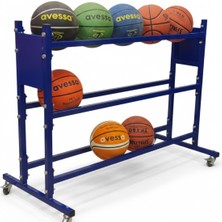 3 Katlı Basketbol Top Sepeti