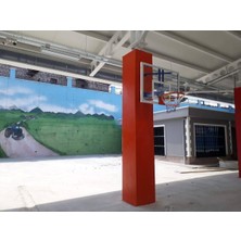 Duvara Monte Basic Model Basketbol Potası (100×150)