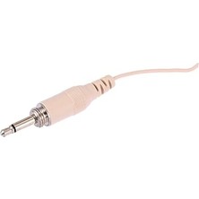 Kafa Bandı ile Kablolu Mikrofon Amplifikatörü ve Kondansatör Mikrofon Performans ve Eğitim Için Taşınabilir Tasarım Bej