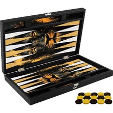 Livenda Özel Aslan Tasarımı Tavla