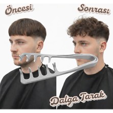 💈 Dalga Tarak – Saç Şekillendirici Dalga Oluşturma Aparatı | Berber & Kuaför Kullanımı | Erkek Saç Bukle/dalga Tarama Aracı (Renk Seçenekli)