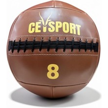 Pro Wall Ball – Sağlık Topu 8 kg Kahverengi