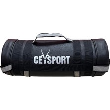 CEYSPORT Pro Powersandbag 10 kg Siyah Ağırlık Sehpası Ergonomik Tasarım ve Dayanıklı Dikiş ile Sağlam