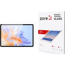 Maks Technology Honor Pad V9 Mkst Tablet Temperli Cam Ekran Koruyucu - Şeffaf