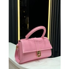 Kadın Moon Model Kemer Detaylı Çapraz El ve Omuz Çantası