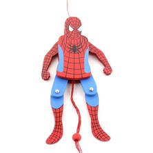 Magicool Ahşap Salanan Örümcek Adam Figürü ALK1195