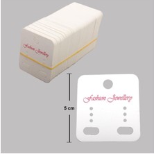 Linarx Klıpsli 3 Delikli Küpe Kartı