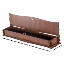 Linarx Seni Seviyorum Yazılı Ahşap Tesbih Kutusu