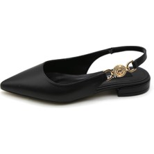 Kuum 25806 Kadın Deri Günlük Babet