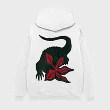 Camblys Stranger Things Sırt Baskılı Oversize Sweatshirt