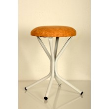 Berawond Beyaz Kupa Tabure (1 Adet)