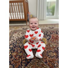 ruhaay Bebek Pamuk Uzun Kollu Mevsimlik Baskılı Zıbın