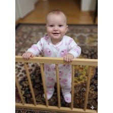 ruhaay Bebek Pamuk Uzun Kollu Mevsimlik Baskılı Zıbın