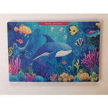 Keskin Color Ahşap Puzzle 35 Parça 20X30 cm Sevimli Hayvanlar