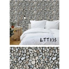 Nevamel Çakıl Taşı Desenli Yapışkanlı Folyo Kaplama Kağıdı