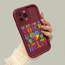 HONTINGA iPhone 14 Pro ile Uyumlu Kılıfı Düşüme Önleyici Basitlik Anti Düşme Kamera Korumali Çiçek Bordo Desen Yumuşak Silikon Telefon Kılıfı Kadın ve Erkek Için Uygundur K2-7152