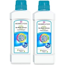 BioBellinda Doğal Konsantre Doğal Sıvı Matik Deterjan 700 ml (2 Li Set)