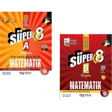 Nitelik Yayınları 8. Sınıf Matematik (A) (B) Beceri Temelli Soru Kitabı Seti Yeni