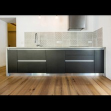 Nevamel Decohandy 30X30 cm Kendinden Yapışkanlı  Pvc Karo Mutfak Arası 4 Lü Karışık Model  0,36M2