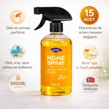 Uzman Home Spray Zeus Oda Spreyi - Çamaşır Kokusu 500 ml (15 Adet) – Ev, Ofis, Araç
