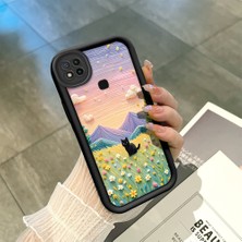 HONTINGA Xiaomi Redmi 9c ile Uyumlu Kılıfı Düşüme Önleyici Basitlik Anti Düşme Kamera Korumali Çiçeklerdeki Kedi Desen Yumuşak Silikon Telefon Kılıfı Kadın ve Erkek Için Uygundur K2-0254