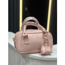 Kadın Handley Model Mini Cüzdan Hediyeli Çapraz El ve Omuz Çantası