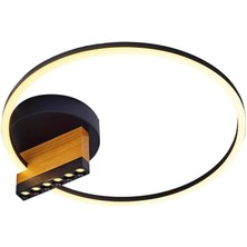 Özcan Aydınlatma 1429-1 Round Plafonyer Siyah