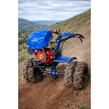 Dalaz Çapa Makinesi Uyumlu 4x4 Lastik Takımı 400X8 Çapa Lastigi Teker