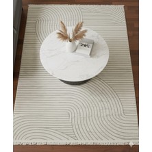 GÜLCEM HOME Bellavista, Melodi Ipeksi Yün Tuşeli Triko Akrilik Oturma Odası ve Salon Halıı