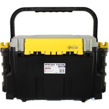 Captain 7232 Profesyonel Balıkçı Takım Çantası 47X32X33CM Lemon Yellow