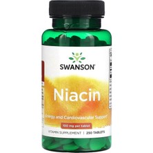 Swanson Niacin, 100 Mg, 250 Caps.