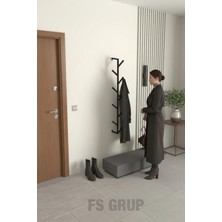 FS GRUP | Duvara Monte Palto Askılığı – Modern Metal Askılık, Antre ve Hol Kullanımı
