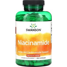 Swanson Niacinamide, 500 Mg, 250 Caps.