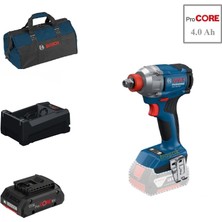 Bosch Gdx 18V-285 1x4 Ah Procore Akülü Darbeli Vidalama Makinesi