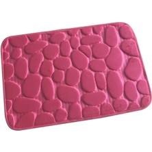 Nevamel Memory Kaydırmaz Banyo Paspası Pembe
