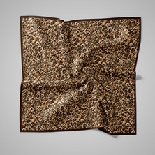 Piramit Naturel Eşarp | Asil Leopar