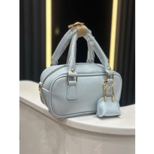 Kadın Handley Model Mini Cüzdan Hediyeli Çapraz El ve Omuz Çantası