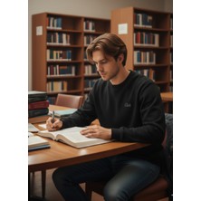 Urumday Erkek Kompak Sıfır Yaka Sweatshirt