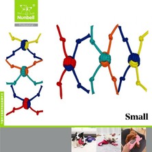 Nunbell Köpek Diş Ipi Dört Dügümlü Top Ufak S