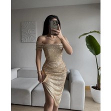 Quadre Liana Pul  Peyetli Midi Boy Abiye