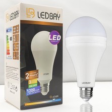 Ledbay Şarjlı LED Ampul Beyaz 6500K 220V 11W 1100LM E27