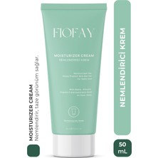 Fiofay Nemlendirici Krem , Hyaluronik Asit , C Vitamini ve Arbutin Destekli 50 ml