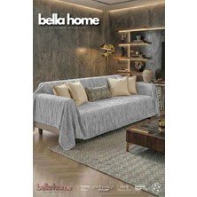Bella Home Fırça Desenli Polar Koltuk Örtüsü – Yumuşak Dokulu, Sıcak Tutan, Modern Tasarım