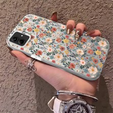 HONTINGA Samsung Galaxy A03 ile Uyumlu Kılıfı Silikon Kenar Sert Arka Düşüme Önleyici Basitlik Anti Düşme Kamera Korumali Çiçek Dalları Desen Telefon Kılıf Kadın ve Erkek Için Uygundur K1-0578