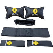 Renault Uyumlu Deri Araç Içi Konfor Seti (5 Parça)