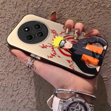 HONTINGA Xiaomi Redmi 14C ile Uyumlu Kılıfı Silikon Kenar Sert Arka Düşüme Önleyici Basitlik Anti Düşme Kamera Korumali Naruto Desen Telefon Kılıf Kadın ve Erkek Için Uygundur K1-0579