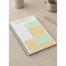 Imajmix Günlük Planlayıcı Defter - A5 - 30 Yaprak - Renkli