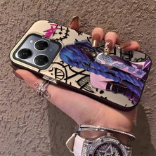 HONTINGA Tecno Spark 20 Pro ile Uyumlu Kılıfı Silikon Kenar Sert Arka Düşüme Önleyici Basitlik Anti Düşme Kamera Korumali Ninja Desen Telefon Kılıf Kadın ve Erkek Için Uygundur K1-0586