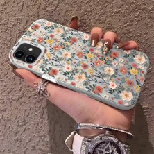 HONTINGA iPhone 12 Pro ile Uyumlu Kılıfı Silikon Kenar Sert Arka Düşüme Önleyici Basitlik Anti Düşme Kamera Korumali Çiçek Dalları Desen Telefon Kılıf Kadın ve Erkek Için Uygundur K1-0578